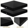 thumbnail image 5 of KAKOWELY 12Pcs Post Caps Cover Plastic Fence Post Caps Fence Post Covers Plastic Fence Post Protector,4.13"X4.13"X1.18", 5 of 5