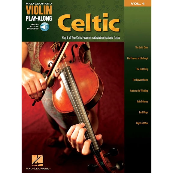 Hal Leonard Violin Play Along Celtic - Violin Play-Along Volume 4 Book/Online Audio, Book 04, (Paperback)