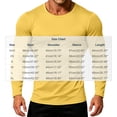thumbnail image 3 of Hvogkswy Compression Shirt Men, Crew Neck Dry Workout Base Layer Undershirt Thin Stretchy Slim Comfy Long Sleeve Tops, 3 of 8