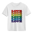thumbnail image 1 of hengsof T-Shirt Graphique à Manches Courtes Imprimé pour Enfants, 1 of 3