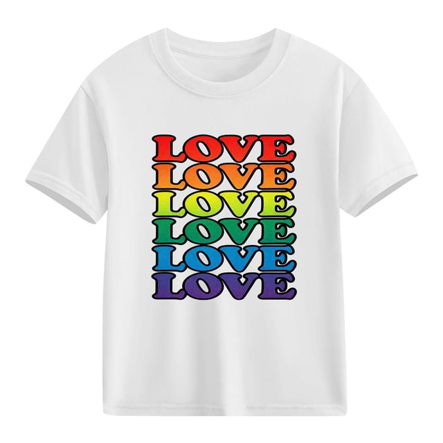 hengsof T-Shirt Graphique à Manches Courtes Imprimé pour Enfants