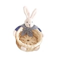 thumbnail image 4 of Cesta De Almacenamiento De Conejito De Pascua En Miniatura, Cesta De Animales Para Dormitorio Y Sala De Estar, 4 of 8