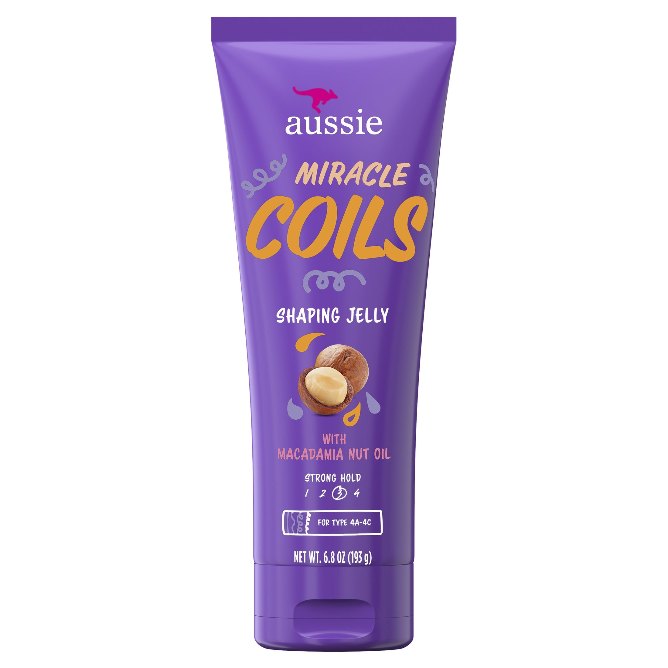 Aussie Miracle Coils Sulfate-Free Shaping Jelly with Cocoa Butter