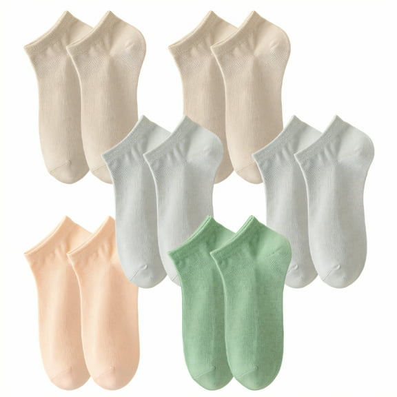 TELOLY 15Pairs Ankle Socks for Women,Cotton Womens Ankle Socks Size 9-11,Thin Socks Women