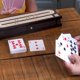 thumbnail image 5 of Set de juego de mesa Cribbage Regal Games de madera con almacenamiento de tarjetas, 5 of 8