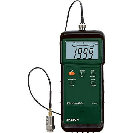 Extech 407860 Vibration Meter - Velocity Resolution: 0.5