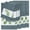 Teal, variant on Authentic Hotel and Spa Turkish Cotton Palm Fronds Embroidered Teal Blue 8-piece Towel Set