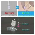 thumbnail image 4 of 2025 RGB Toilet Bowl Light with Star Projector Human Induction Motion Sensor Toilet Light RGB Backlight Bathroom WC Night Lamp, 4 of 5