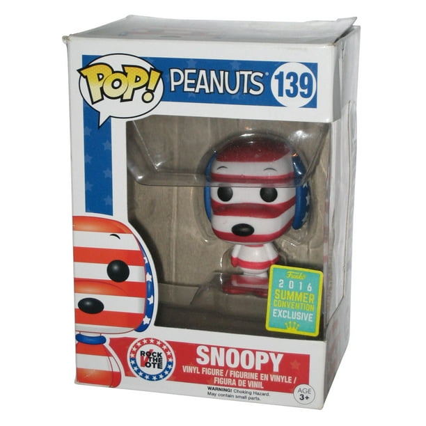Peanuts Patriotic Snoopy Funko POP! Vinyl Figure 139 (2016 Summer