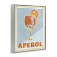 thumbnail image 3 of Stupell Industries Vintage Aperol Spritz Gray Framed Giclee Art design by Elizabeth Medley, 30 x 24, 3 of 8
