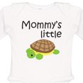 thumbnail image 4 of Inktastic Mommy's Little Turtle Boys or Girls Long Sleeve Baby Bodysuit, 4 of 5