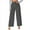 Dark Gray, variant on AherBiu Dress Pants for Women Straight Wide Leg Office Ladies Work Pants Business Formal Trousers