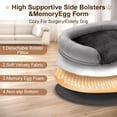 thumbnail image 6 of Gimars Orthopedic Thicken Egg Foam Ultra Soft Dog Beds for Large Dog Waterproof High Supportive Bolsters with Easy Clean Removable Washable Pet Beds Cover for Large Medium Small & Aging Dogs, 6 of 10