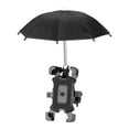 thumbnail image 2 of Soporte para teléfono con forma de paraguas, rotación de 360°, para bicicleta, motocicleta, parasol portátil, parasol para bicicleta, soporte para teléfono., 2 of 9