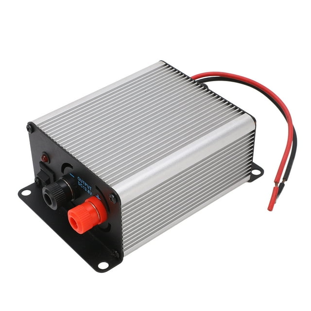 Convertidor de potencia para walkie-talkie de coche de 45 A, CC de 18 V a 40 V, protección contra sobrecargas, resistente al calor, para cargador de portátil.