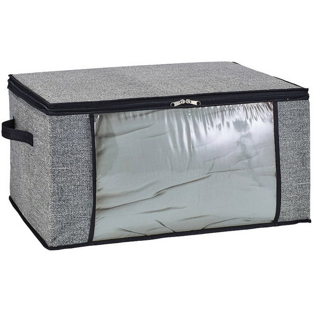 Simplify Blanket Bag Closet Storage in Black