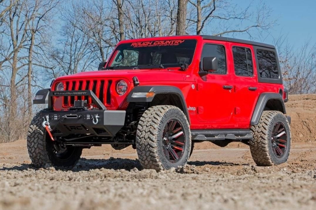 Rough Country 3.5" Lift Kit for 2018-2023 Jeep Wrangler JL Unlimited - 65531