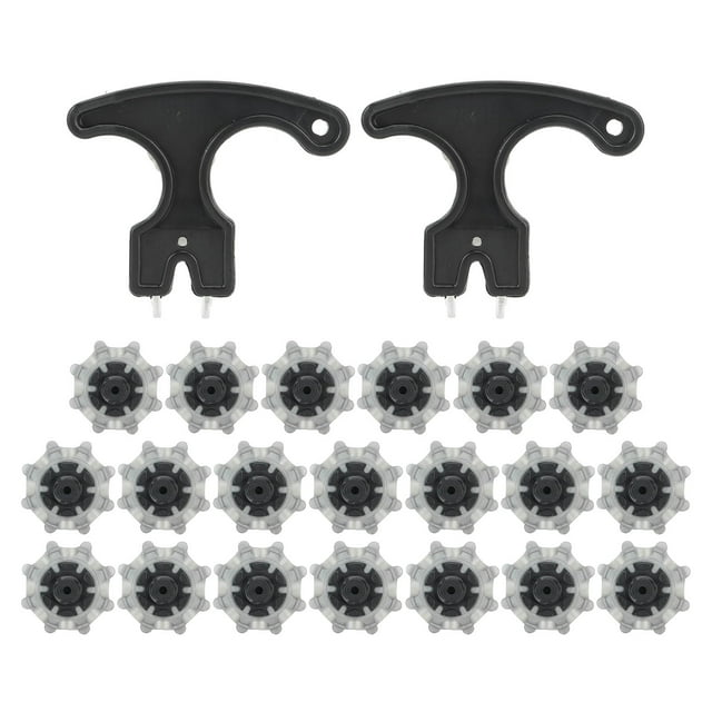 Oubit Golf Spikes Replacement,20PCS Golf Spikes Replacement Golf Replacement Spike Cleats Golf Shoe Spikes Replaments Optimal Efficiency