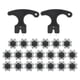 thumbnail image 1 of 20 piezas de repuesto para clavos de Golf, con extractor de clavos, TPU, fácil de reemplazar, antideslizantes, para zapatos de golf YUNYI BRAND Deportes, 1 of 8