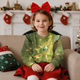 thumbnail image 2 of Uorisanigo Girls Sweatshirts 3-4T Ruffle Forest Dragon Green Pullover Sweater Long Sleeve Crewneck Shirts Top Toddler Sweatshirt Tops Fall Fashion, 2 of 7