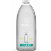 Method Daily Shower Cleaner Refill, Eucalyptus Mint, For Showers, Tile, Fixtures, Glass and Tubs, 68 Fl Oz (Pack of 1)