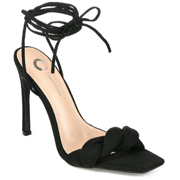 Journee Collection Womens Edelie Tru Comfort Foam Open Toe High Stiletto Pumps