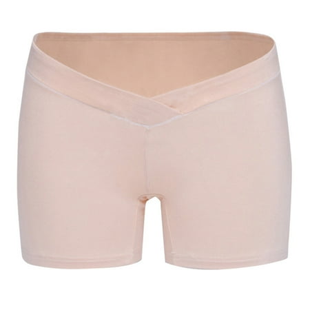 

TAIAOJING Women Thong Breathable Low-waist Four-corner Belly Support During Pregnancy Underwear Panties Brief
