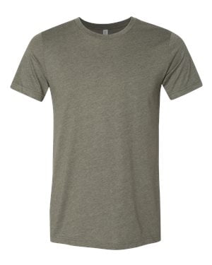 Bella + Canvas. Heather Military Green 