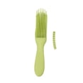 thumbnail image 2 of Hair Detangler, Safe Reliable Durable Wearable Convenient Practical Hair Brush  For Barbershop For Home For Beauty Salon Fluorescent Green, 2 of 8
