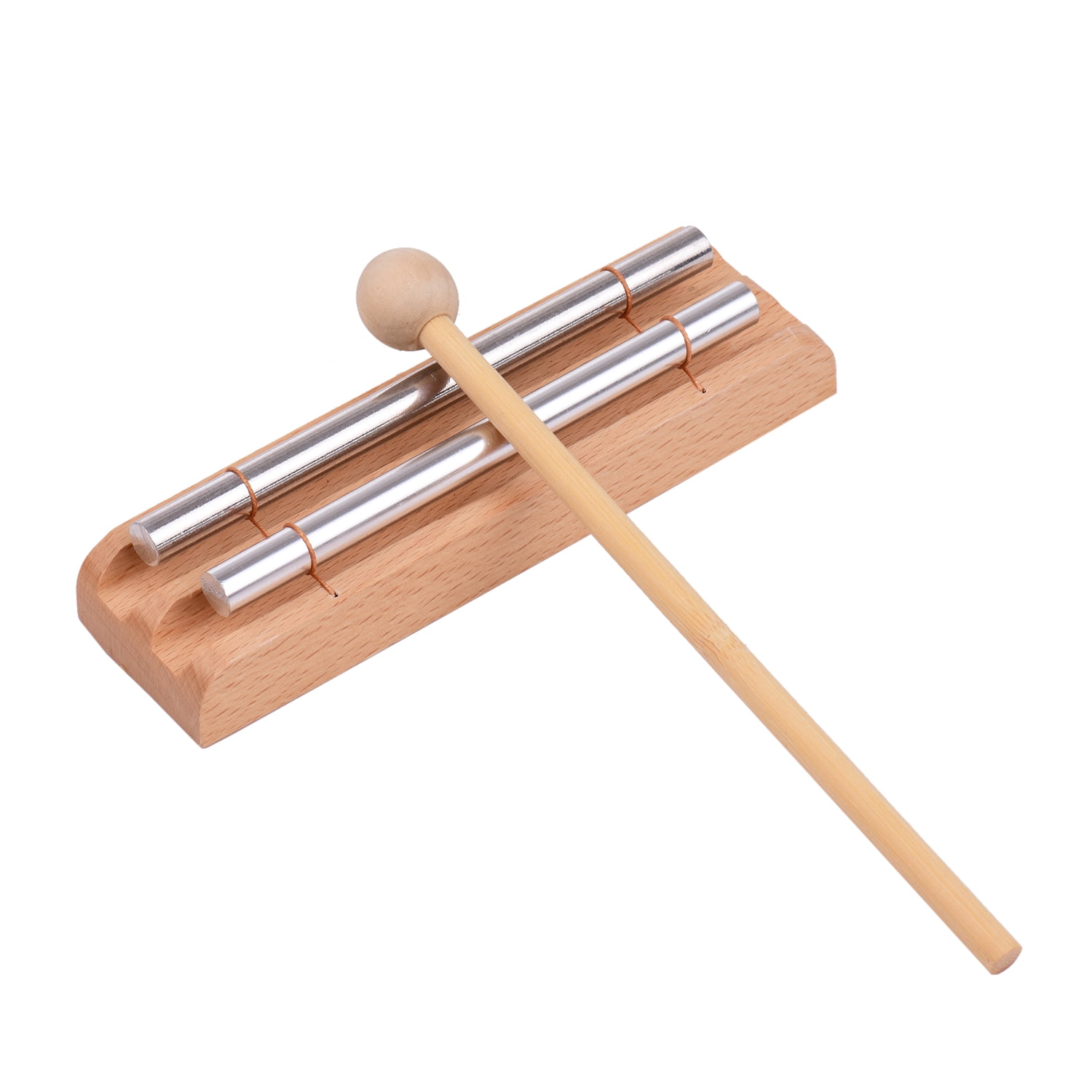 GoolRc 2 Tone Wooden Chimes with Mallet Percussion 