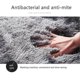 thumbnail image 3 of Circle Round Shaggy Rug Living Room Bedroom Carpet Floor Mat Anti-Skid Floor Soft Solid Large Carpet, 3 of 4