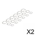 thumbnail image 1 of 2x18x 800-801 Clips De Conector Rápido Clips De Línea De Enfriador De Aceite De Transmisión Duraderos, 1 of 8