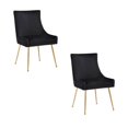 thumbnail image 1 of Black Jacki ll Chair Set of 2, 1 of 4