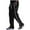 Black, variant on Men's Tear Away Pants 2 Side Snap Open Bottom Sweatpants Loose Fit Casual Post Surgery Pants with Pockets Today Sales Black,XXL