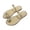 Beige, variant on Sandals For Women Thong Flat Shoes Basic Classic Soft Beach Shoes Ankle Strap Indoor Outdoor Shoes
