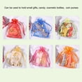 thumbnail image 3 of Monstrate 100 Uds. Bolsas de Organza bolsas para envolver regalos con cordón pequeños bolsillos de regalo decoración para suministros de boda Type7 NO7, 3 of 6
