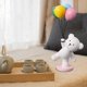 thumbnail image 2 of Figura de oso polar con globo, adorno de resina, escultura para TV, soporte de oficina oso globo, 2 of 9