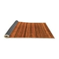 thumbnail image 2 of Ahgly Company Indoor Rectangle Abstract Orange Modern Area Rugs, 3' x 5', 2 of 4