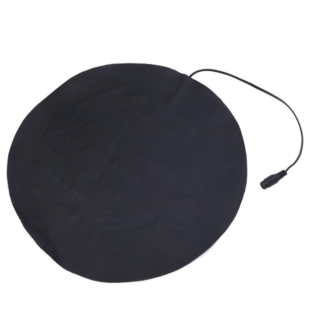 Almohadilla Térmica Para Mascotas Reptiles, Tela No Tejida, Uso Versátil, Lavable, Reutilizable, Diseño Redondo, Temperatura De 3 Niveles, Almohadilla Térmica USB De 8,5 W Para