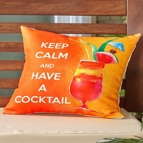 Indoor/Outdoor Summer Fun PillowsKeep Calm