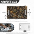 thumbnail image 7 of Whosucclay Autumn Camo Tree Leaf Pattern Soft Golf Cart Seat Protector, 4 Pockets Golf Cart Seat Cover for Yamaha Club Car EZGO, 52.36"x 32.28", 7 of 7