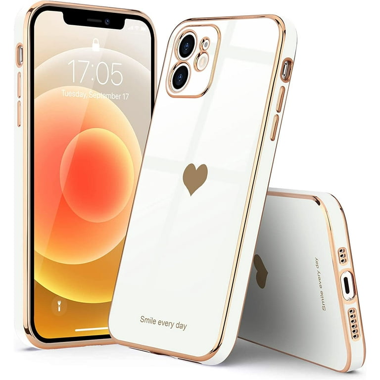 ♡ white♡ Amazon.com: NITITOP Compatible for iPhone 11 Case Cute Clear