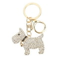 thumbnail image 1 of Metal Key Chain,Puppy Keychain Shiny Rhinestone Puppy Keychain Key Fob Quality You Can Trust, 1 of 5