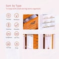 thumbnail image 4 of Stufurhome Wooden Jewelry Box with Mirror and 12 Hooks, Brown Jewelry Box for Woman with Velvet Lining, 4 of 9