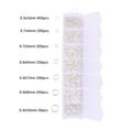 thumbnail image 3 of 1170PCS Silver Metal Open Jump Rings Kit with 7 Sizes (3-10mm) - Includes Optional Plier, Tweezer & Thimble Tools - Perfect for Handmade DIY Earring Jewelry Crafting - Organized in a Compact Box, 3 of 6