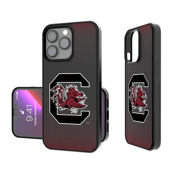 South Carolina Gamecocks Linen Logo iPhone Bump Case