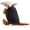 Black, variant on Hollypet Plush Dog Squeaky Toy Stuffed Armadillo Animal Pet Puppy Chew Toys with Clean Teeth for Small Medium Large All Breed Sizes Dogs, Gray, 8 in
