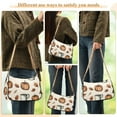 thumbnail image 4 of FORMRS Womens Shoulder Bag with Chain Strap Clutch Purse Cute Tote Handbag, Fall Leaves, 4 of 7