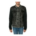 thumbnail image 2 of Ezekiel Mens The Blackhawk Jacket Denim Vest, Black, Medium, 2 of 2