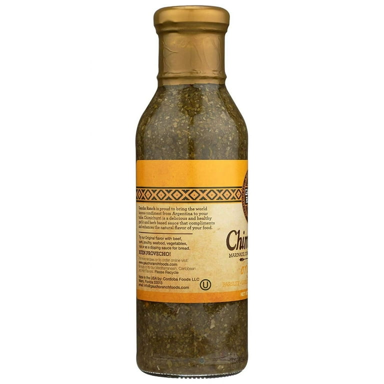 Gaucho Ranch Chimichurri Original SE33 12.5 OZ Pack of 2 Walmart